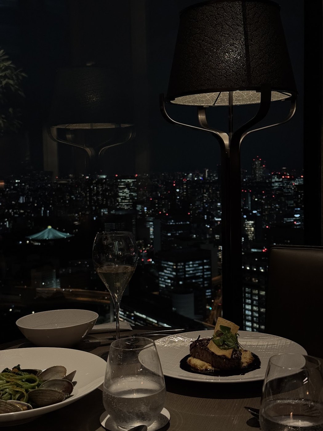Tokyo at night from Four Seasons