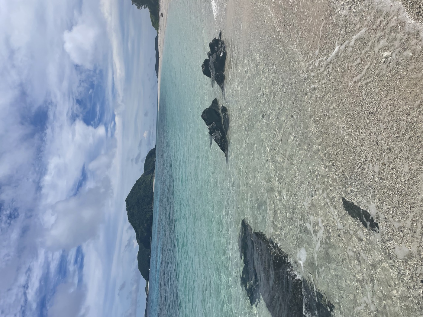 A quiet beach in Okinawa