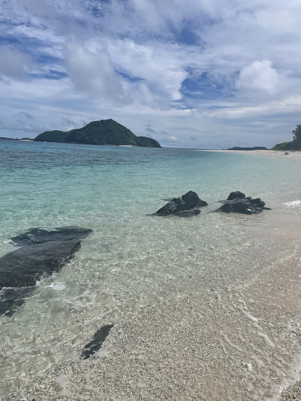 A quiet beach in Okinawa